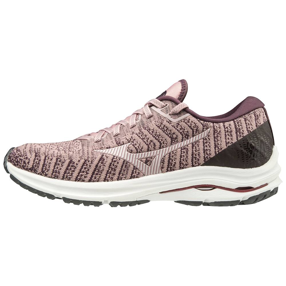 Scarpe Running Mizuno Wave Rider 24 WAVEKNIT™ Donna - Rosa - 45172-DOGH